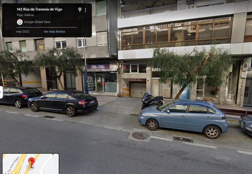 Espacioso Piso Con Garaje Cerca Del Centro De Vigo Luaran gambar